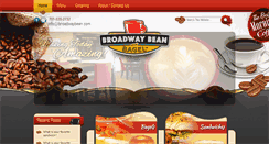 Desktop Screenshot of broadwaybean.com
